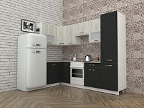 Эко 6 1.2-2.7 (дуб крафт белый/ антрацит)