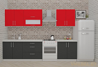 ВерсоЛайн 2-2.4 (антрацит/ красный чили)