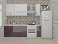 ВерсоЛайн 4-1.7 (белый/сливовый)