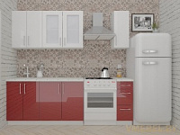 ВерсоЛайн 3-1.7 (белый/темно-красный)