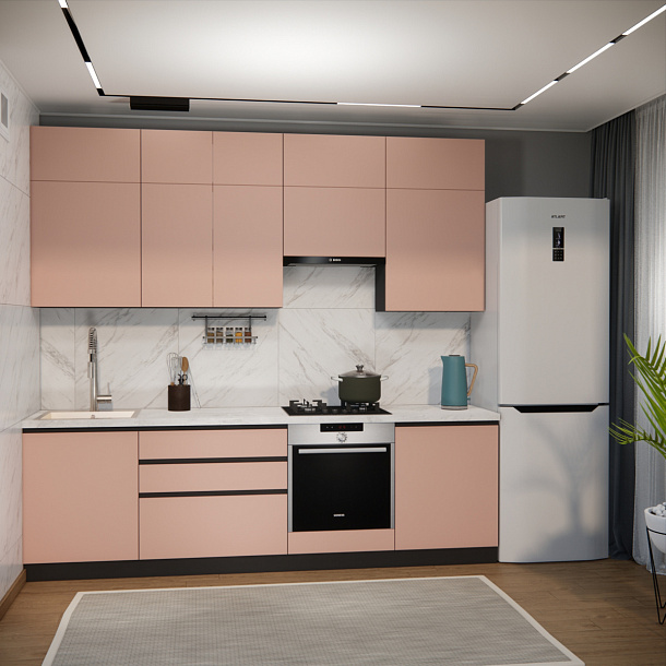 Эко Премиум 2.6 (пудровый/ст. мрамор лацио)