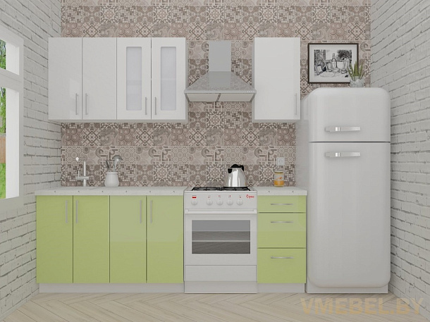 ВерсоЛайн 3-1.6 (белый/нежно- зеленый)