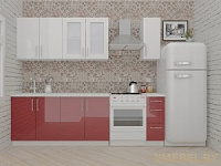 ВерсоЛайн 3-1.9 (белый/рубиново-красный)