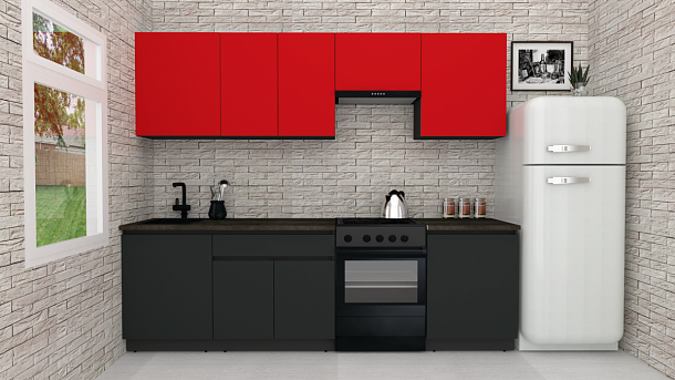 Эко-7 2.5 (красный чили/антрацит/ст.луна)