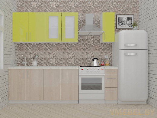 ВерсоЛайн 1-1.9 (ясень шимо светлый/зеленый лайм)