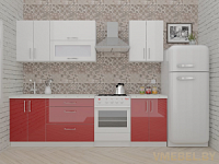 ВерсоЛайн 4-2.0 (белый/бургундский дождь)